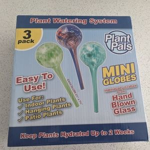 Three pack plant watering globes